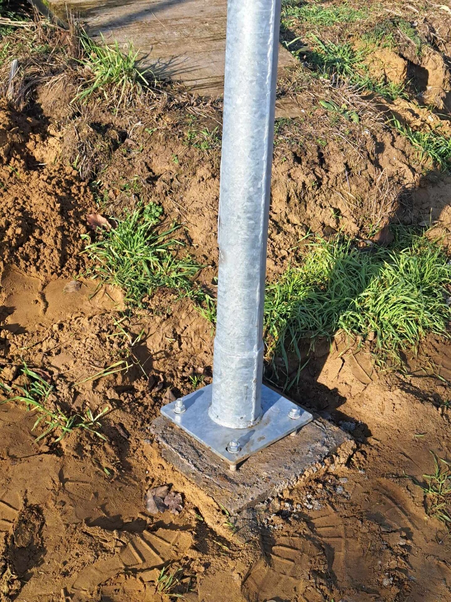 6 méteres horganyzott acél napelemes kameraoszlop szett térfigyelő rendszer PREMIUM LINE - Image 6